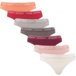 Calvin Klein Tanga 7Pk W 000QF5937E dámské