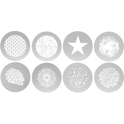 GlareOne Spotlight Gobo Set 3 – Sleviste.cz