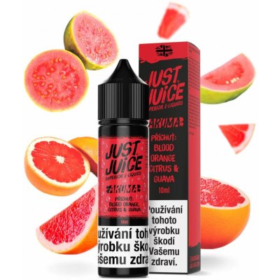 Just Juice Shake & Vape Blood Orange Citrus & Guava 10 ml – Hledejceny.cz
