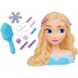 Mattel Disney Ledové království česací hlava Elsa 26 cm panenka - Nejlepší  Ceny.cz