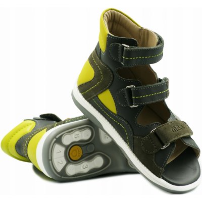 Memo sandál Michael šedozelený – Zboží Dáma