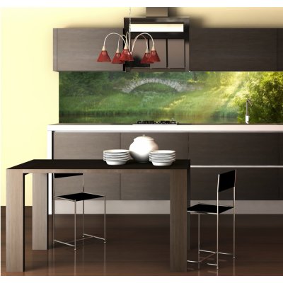 WEBLUX Fototapeta do kuchyně fólie Bench - 15179119 Lavice rozměry 260 x 60 cm – Zboží Mobilmania