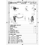 Válec ruční brzdy (jednostopé vozidlo) BREMBO 110C74010 – Sleviste.cz