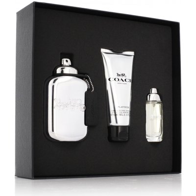 Coach Platinum Men EDP 100 ml + sprchový gel 100 ml dárková sada – Hledejceny.cz