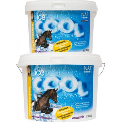 NAF Ice cool chladivý jíl s minerály na unavené nohy 3 kg