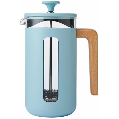 KitchenCraft French Press La Cafetiere PISA na 8 šálků, pastelově modrá LCPISA8CPSKY – Hledejceny.cz