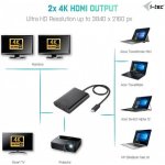 i-Tec USB-C 3.1 Dual 4K HDMI Video Adapter C31DUAL4KHDMI – Zboží Živě