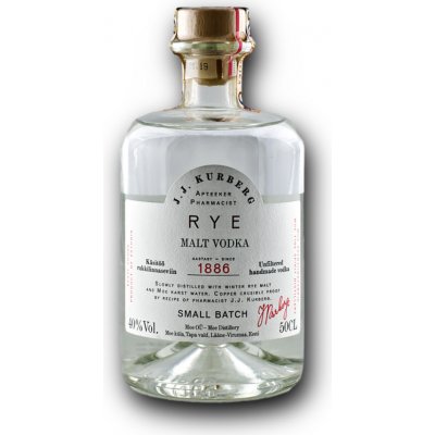 J. J. Kurberg Rye Malt Vodka 40% 0,5 l (holá láhev) – Hledejceny.cz