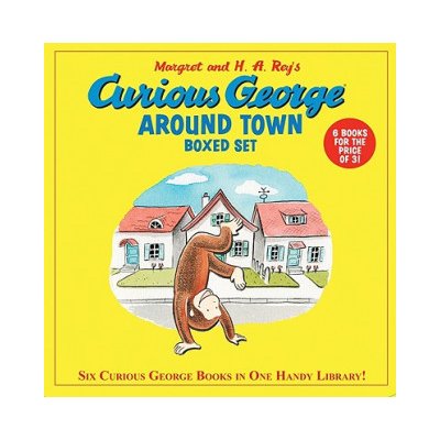 Curious George Around Town Boxed Set Box of Six Books Rey H. A.Boxed Set – Hledejceny.cz