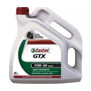 Castrol GTX High Mileage A3/B4 15W-40 4 l