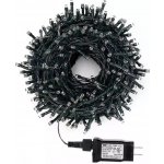 DENR Vánoční světelný řetěz 1000 LED venkovní Barva: Studená bílá – Hledejceny.cz