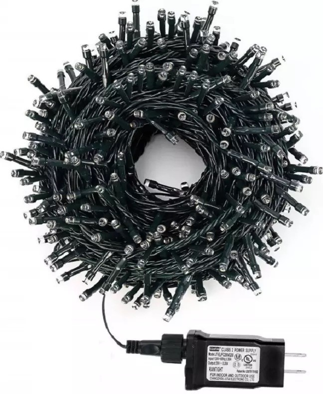 DENR Vánoční světelný řetěz 1000 LED venkovní Barva: Studená bílá