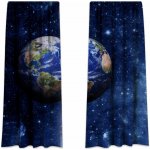 IMPAR Závěsy Země (Rozměr : 140x250, Materiál: Interlock) – Hledejceny.cz