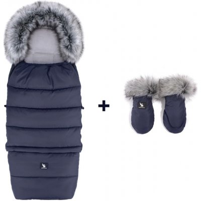 Cottonmoose fusak do kočárku Combi Yukon 3v1 tmavě modrý – Zboží Dáma