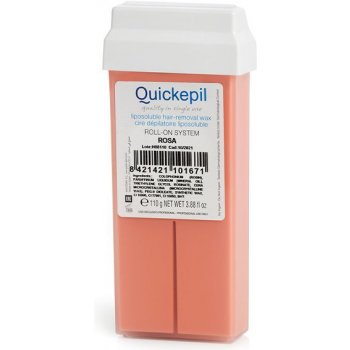 Quickepil depilační vosk v roli dew rose 110 g