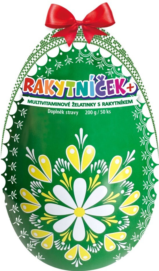 Terezia RAKYTNÍČEK+ želatinky s rakytníkem Zelené vejce 50 ks