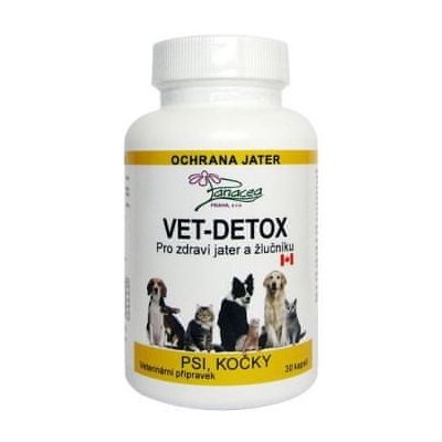 Natural Factors Nutritional Products Ltd Vet-Detox pro zdraví jater a žlučníku 30cps – Zboží Mobilmania