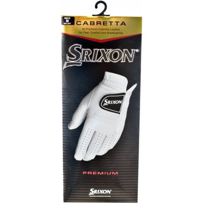 Srixon Premium Cabretta Mens Golf Glove bílá Levá M – Sleviste.cz