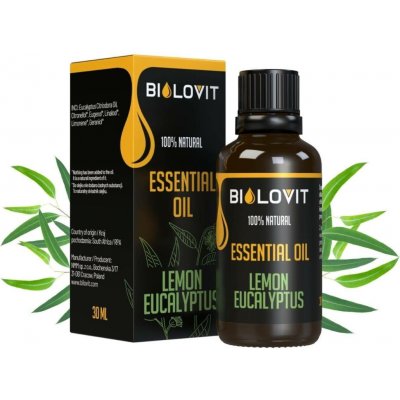 Esenciální olej Bilovit Lemon Eucalyptus 30 ml – Hledejceny.cz