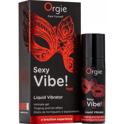 Orgie Sexy Vibe! tekutý vibrátor High Voltage 15 ml – Sleviste.cz