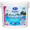 Bazénová chemie Sparkly POOL Chlorové tablety multifunkční 6v1 MAXI 5 kg