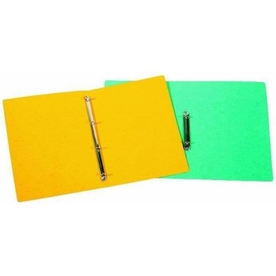 Karton PP Pořadač čtyřkroužkový prešpánový A4 2 cm, oranžový – Zboží Živě