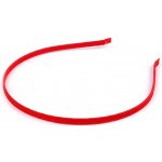 Saténová čelenka do vlasů Varianta: 9 červená, Balení: 1 ks – Sleviste.cz