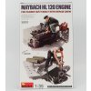 Sběratelský model Miniart Accessories Maybach Motore Engine Hl120 1:35