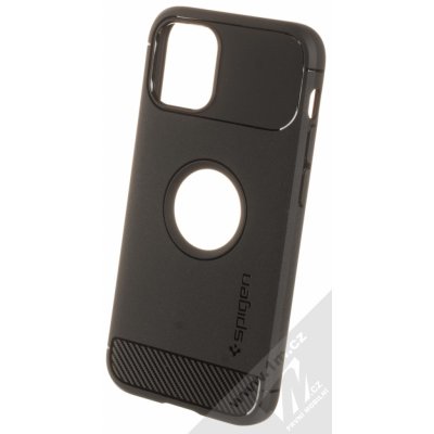 Pouzdro Spigen Rugged Armor Apple iPhone 12 mini černé – Zboží Mobilmania