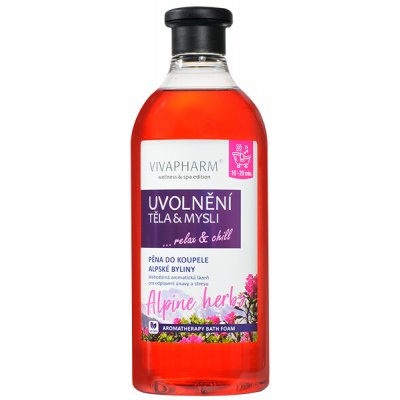 VIVAPHARM Pěna do koupele Uvolnění těla a mysli 750 ml – Zboží Mobilmania