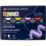 Sada matných akrylových barev Decola 12 x 20 ml – Sleviste.cz