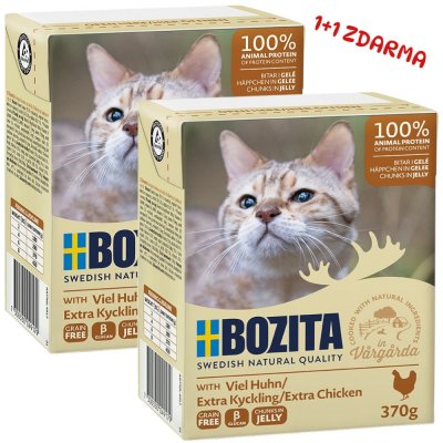 Bozita Cat kousky jelly kuře 370 g – Zbozi.Blesk.cz