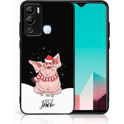 PROTEMIO 71292 MY ART Kryt s vánočním designem Infinix Hot 12i LET IT SNOW (075) – Zboží Mobilmania