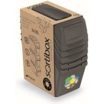 PROSPERPLAST Sada 3 odpadkových košů SORTIBOX I 3 x 20 l šedý kámen – Zbozi.Blesk.cz