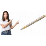Parker 1502/3131684 Royal I.M. Premium Warm Grey GT plnicí pero – Zboží Dáma
