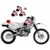 Nárazník BLACKBIRD sada ochranných nálepek HONDA XR 250/-350 88-95 ORIGINAL (17)