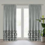 EUROFIRANY ZATEMŇOVACÍ ZÁVĚS NA PÁSCE CARLI 140X270 CM STŘÍBRNÁ – Hledejceny.cz