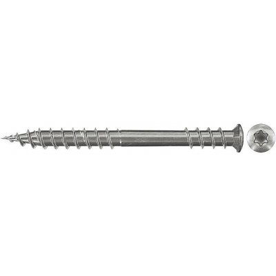 Terasové vruty FPF-ST 5,5 x 40 / 50 / 60 mm Stříbrné ocelové vruty 5,5 × 40 mm | 200 ks – Hledejceny.cz