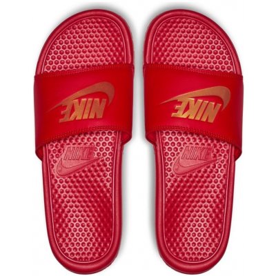 Nike Benassi JDI červená – Zboží Mobilmania