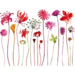 AG Design F-0444 Maxi samolepka na zeď Červená nostalgie, rozměry 85 x 65 cm – Zboží Dáma