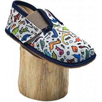 Pegres Barefoot bačkory BF01 Dinousaurus – Sleviste.cz