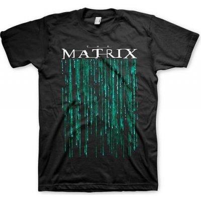 A.B. tričko Matrix černá