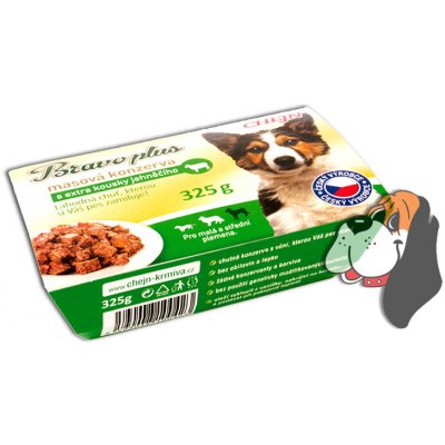 Bravo Plus Adult Dog s jehněčím 325 g – Hledejceny.cz