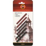 Koh-i-noor křídy sepiové souprava 6ks 7 x 7 mm – Zboží Dáma