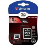 Verbatim MicroSDHC 16 GB 44082 – Zboží Živě