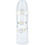 NUK First Choice láhev plastová silikonová savička New classic bílá 250ml – Zboží Dáma