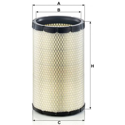 MANN-FILTER Vzduchový filtr MANN MF CF19021 – Hledejceny.cz
