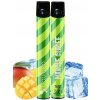 Set e-cigarety Wpuff ledové mango 600 mAh zelená 9 mg 1 ks