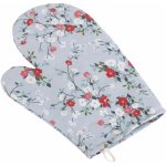 Bellatex Kuchyňská chňapka DITA 402, KVÍTÍ NA ŠEDÉ, 28x18cm – Sleviste.cz