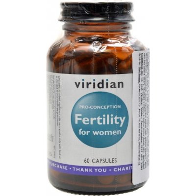 Viridian Fertility for Women 60 kapslí – Hledejceny.cz